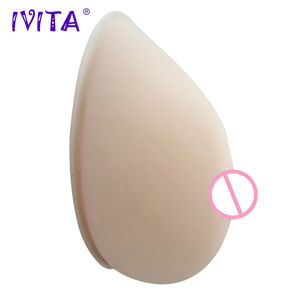 IVITA 3200 г/пара белый реалистичный силиконовый бюстгальтер для груди накладные