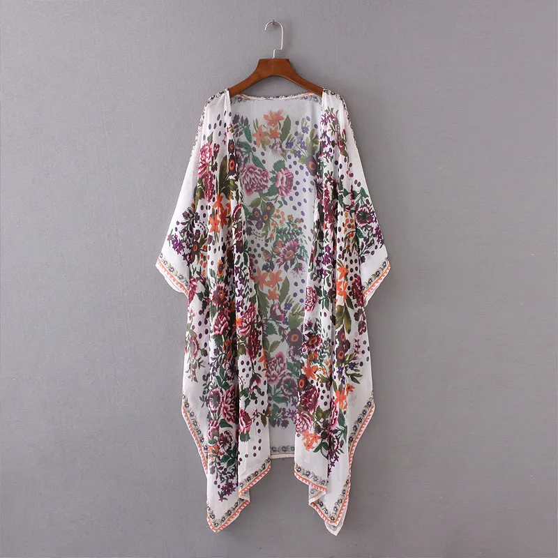 2018 женский кардиган с рукавом три четверти асимметричное длинное женское