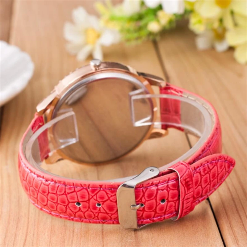 4 цвета высокое качество кварцевые часы Для женщин Gogoey люксовый бренд кожа Часы