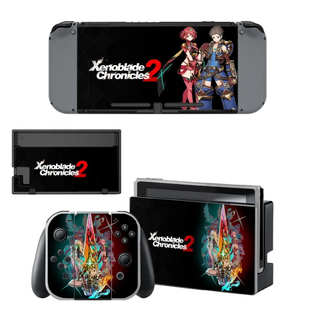 Xenoblade хроники 2 кожи Стикеры виниловые обои для NintendoSwitch перечисленные Nintendo Switch NS