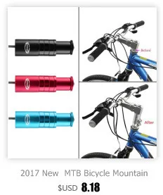 WAKE алюминиевый сплав для горной дороги MTB велосипедный стержень руля Аксессуары для велосипеда 31,8 мм* 130 мм Новинка