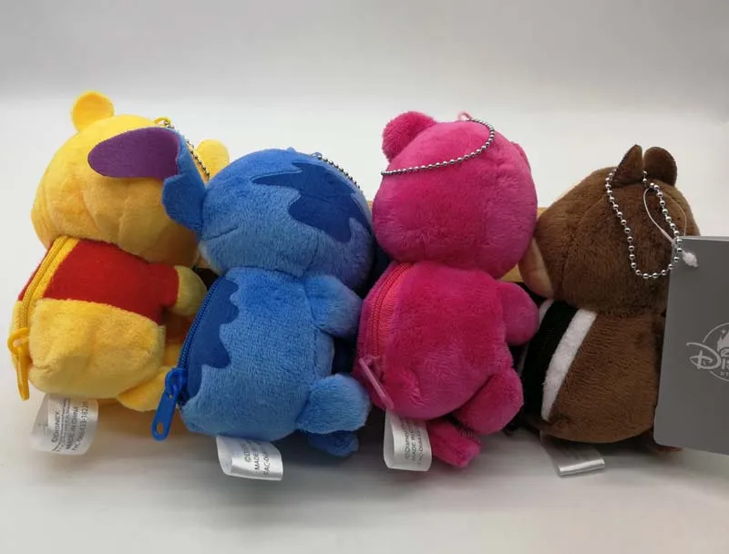 Япония Подлинная История игрушек Медведь Lotso Chip 'n ALE Лило и Стич плюшевые куклы