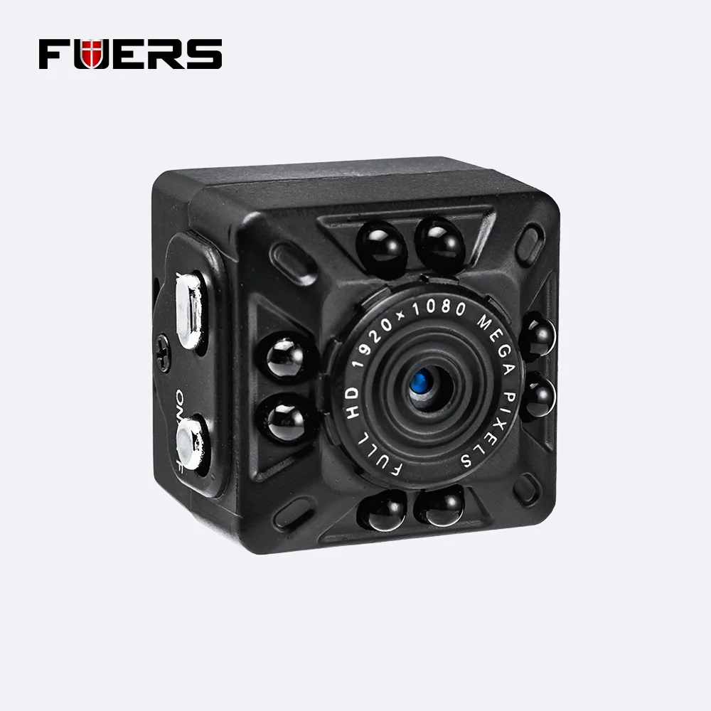 FUERS SQ10 1080 P Full HD камера Мини/портативный/ручной PIR ночное видение с детектором