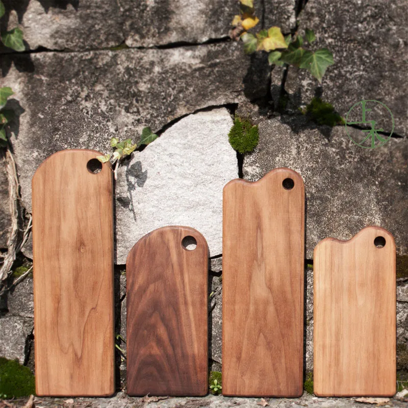 

Black Walnut Whole Wood Chopping Board Chopping Fruit Bread Sushi Plate Kitchen Chopping Block Serving Trays
