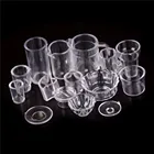 15 шт.компл. миниатюрная прозрачная пластиковая тарелка, чашка, миска, набор посуды в масштабе 1:12, кукольная еда, кухонные принадлежности