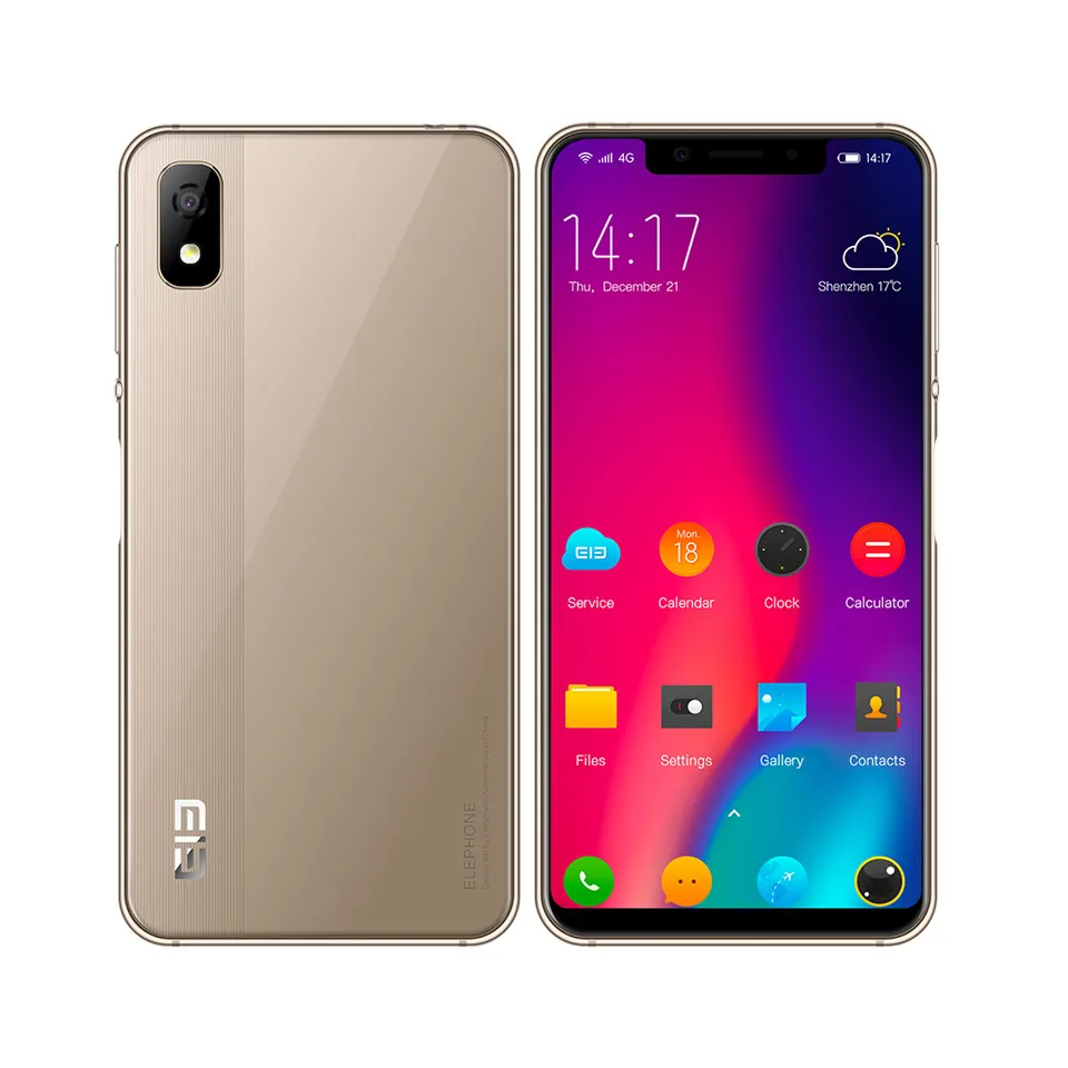 Elephone A4 Android 8 1 MT6739 4 ядра 5 85 &quot18:9 HD + полный Экран телефона 3 ГБ Оперативная память 16