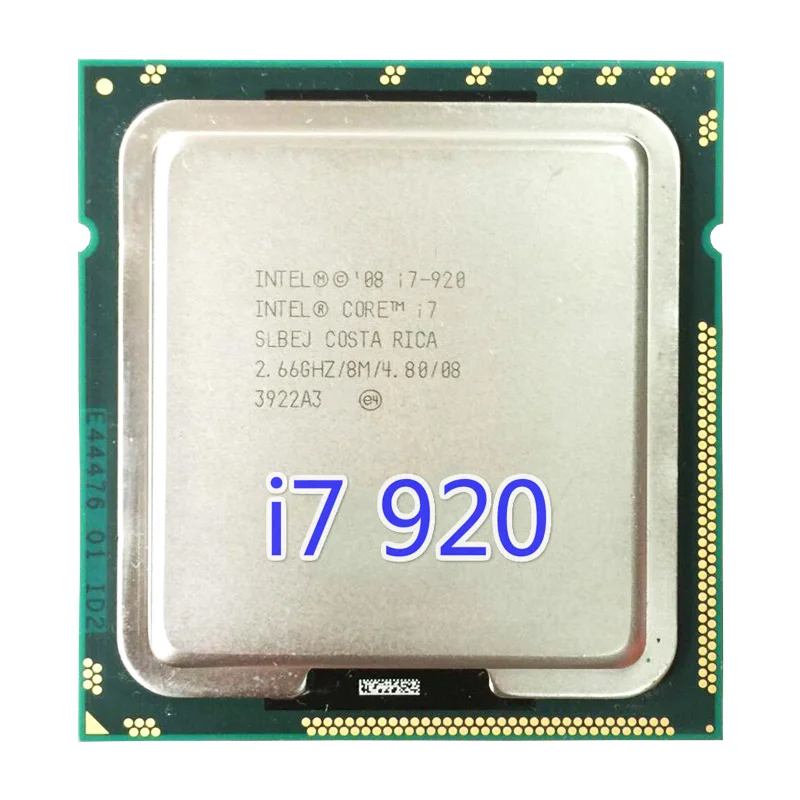 Процессор Intel Core i7 920 кэш 8 Мб 2 66 ГГц 4 80 GT/s QPI LGA1366|Процессоры| |