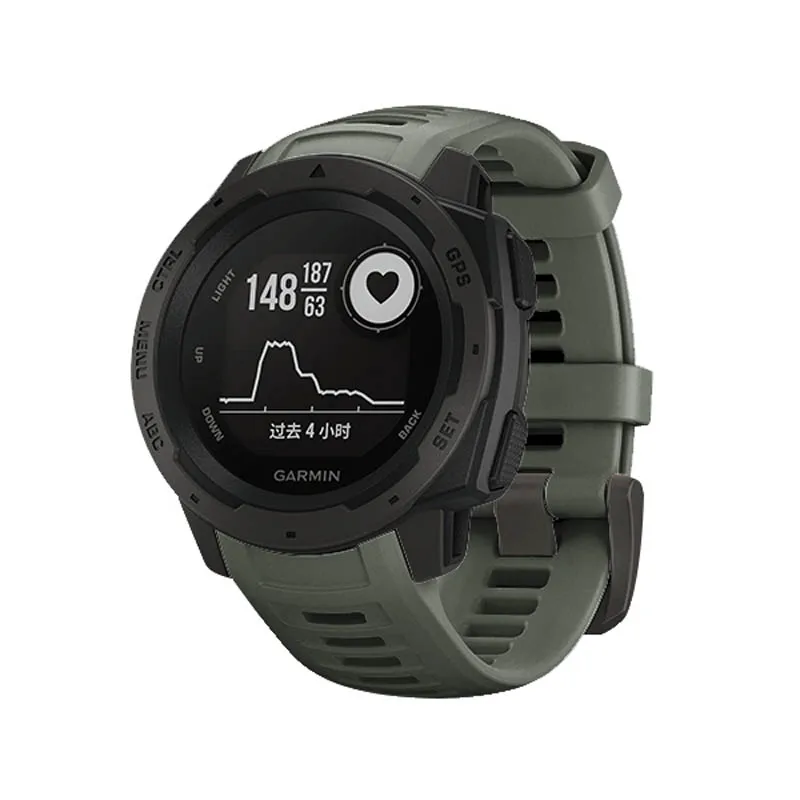 Спортивный силиконовый ремешок быстросъемный сменный для часов Garmin Instinct JR