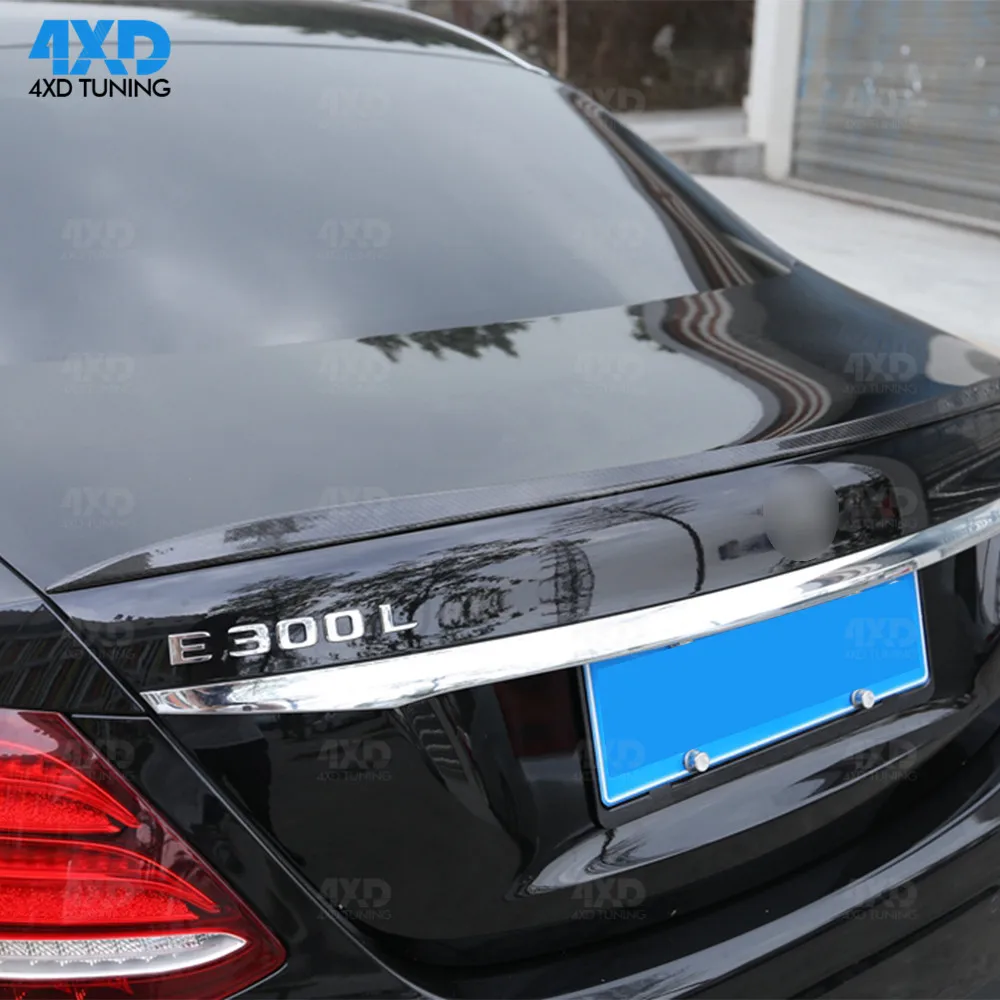 E63 задний спойлер из углеродного волокна для Mercedes W213 C63 стиль СЕДАН багажник крыло