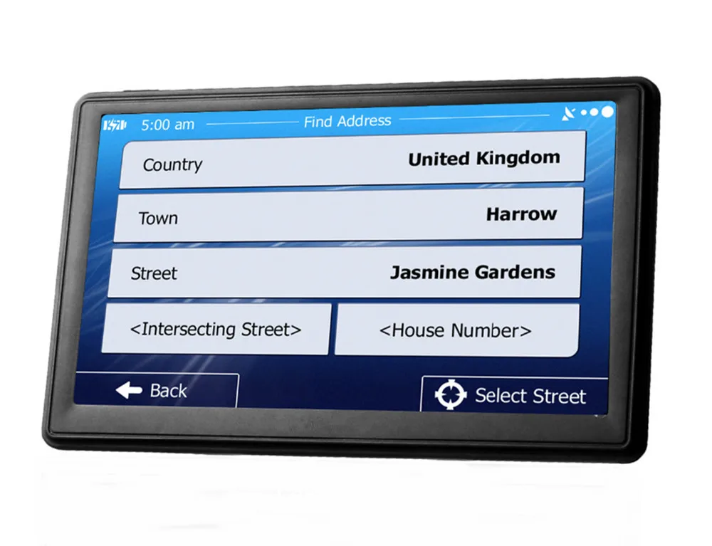 Новый 7 дюймовый емкостный экран Автомобильная GPS навигация спутниковый