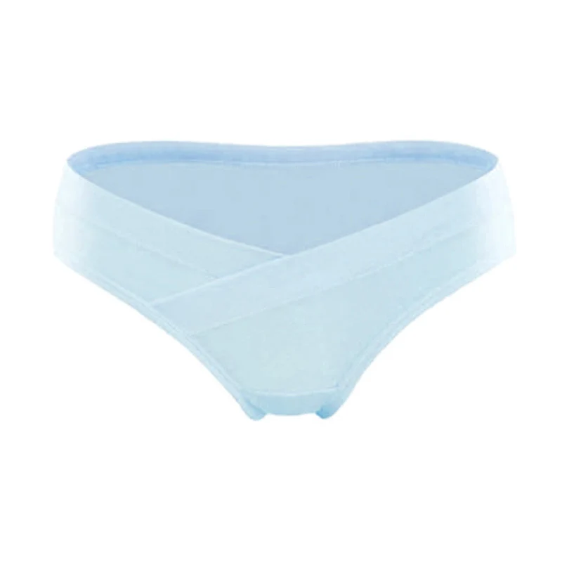 

5pcs Pregnant Women Panties Cotton Low Waist Seamless Breathable Underpants Random Color NSV775