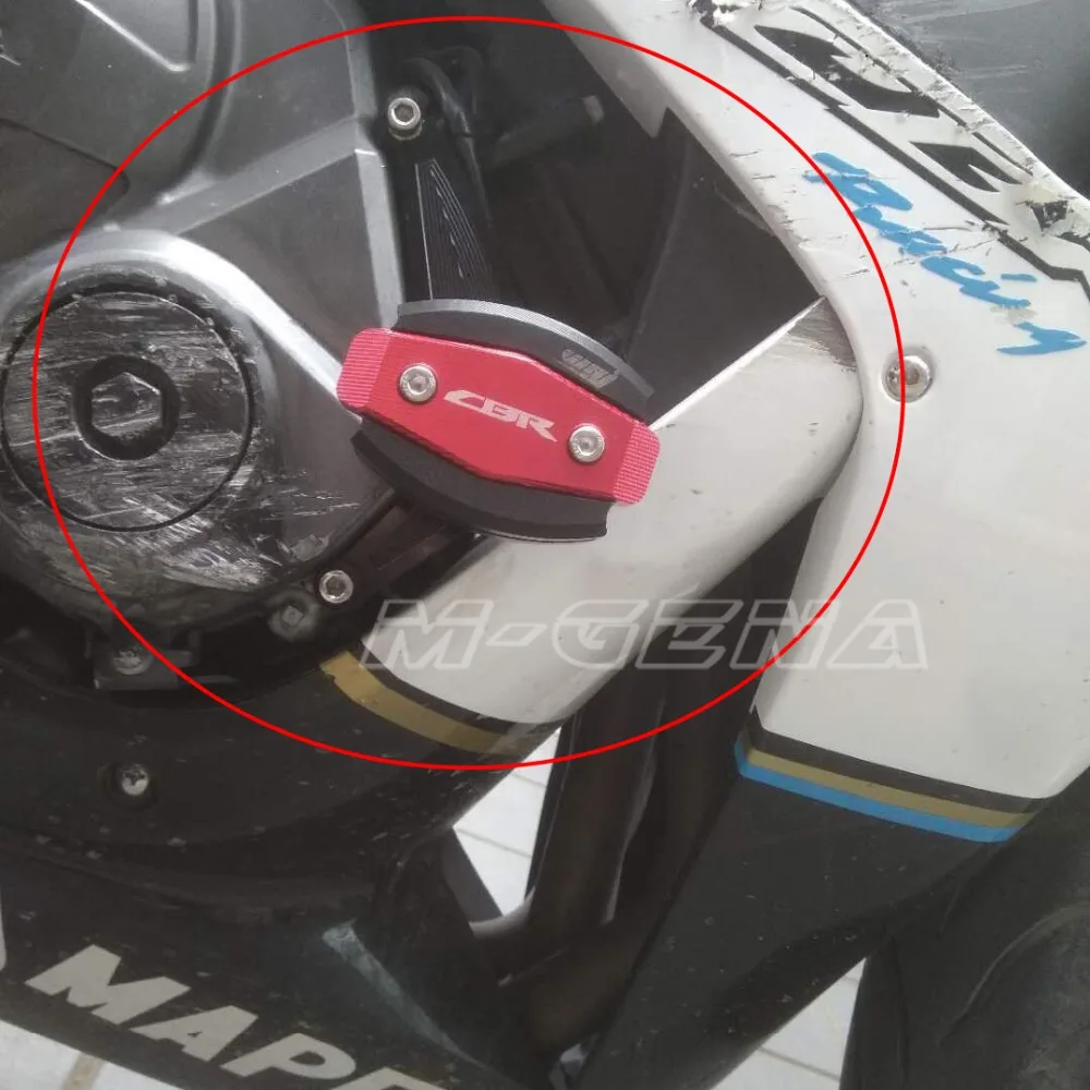 CNC Краш Pad рамка ползунок защита для CBR600RR CBR 600 RR F5 2007 2008 07 08|Защита от падения| |