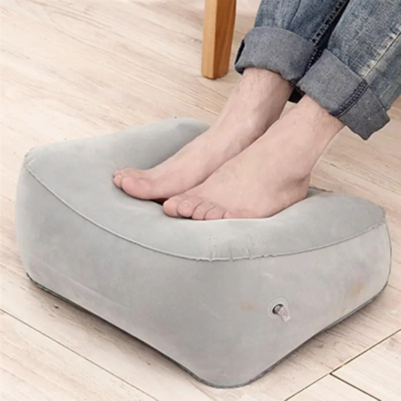 Надувная подушка для ног из ПВХ 2 шт. массажный стул расслабляющая путешествий на