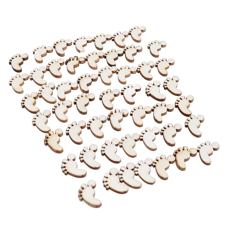 50 шт. деревянные пуговицы для граффити|Поделки из дерева| |