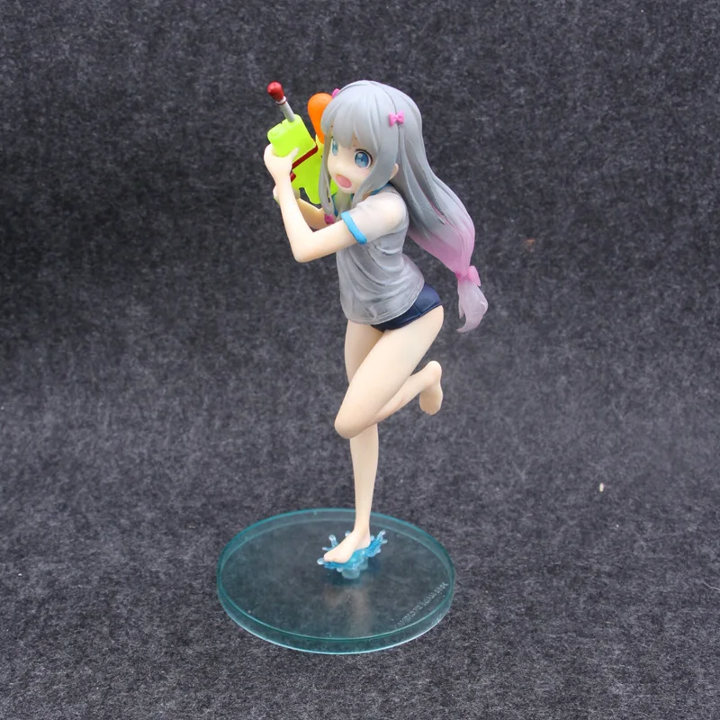 Anime Eromanga Sensei Izumi Sagiri Cute Summer Water gun 1/7 Ver Girls Figure Toys | Игрушки и хобби