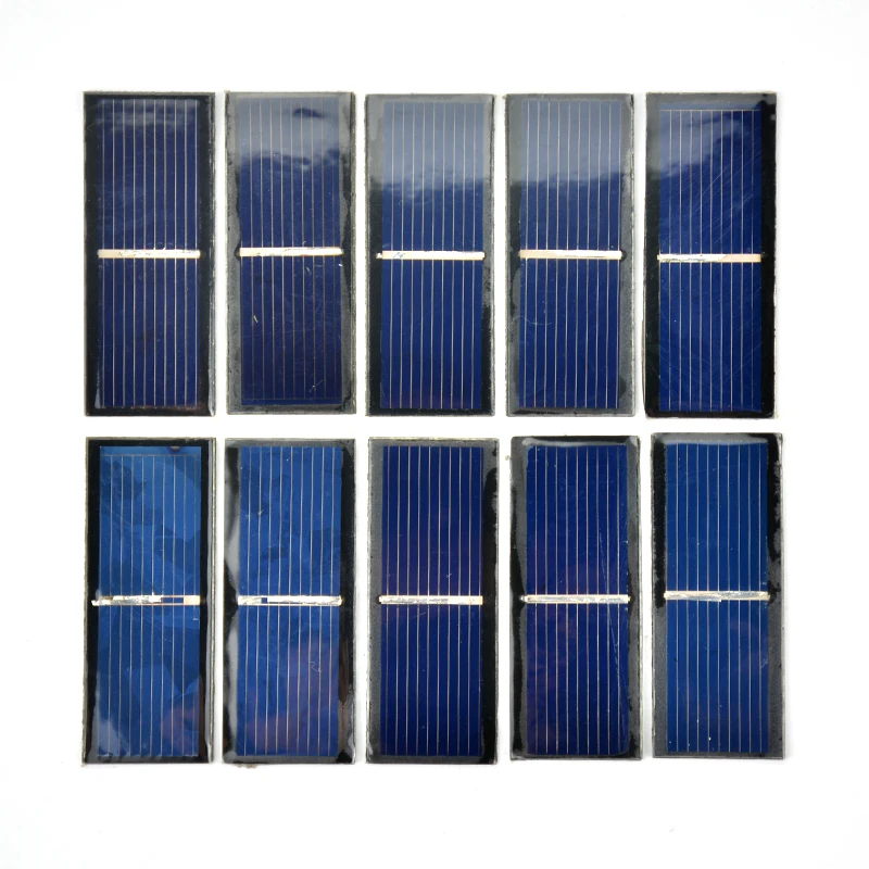 SUNYIMA 10 шт. солнечные панели 0 5 В 220 мА фотоэлектрические DIY Солнечная батарея