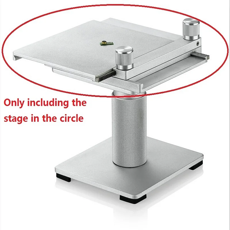 Микроскоп прецизионный сценический двухсторонний маршрут Механическая