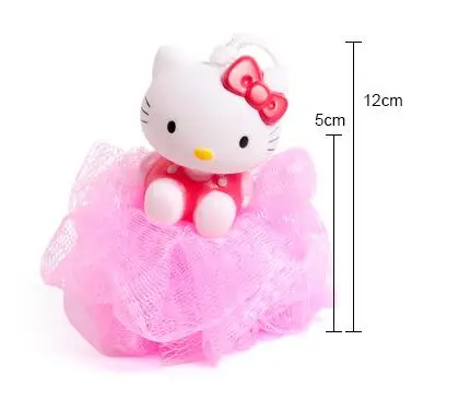 (5 шт./лот) мультяшный бантик хлопок марлевые банные мяч макияж мяч|bath ball|ball bathballs