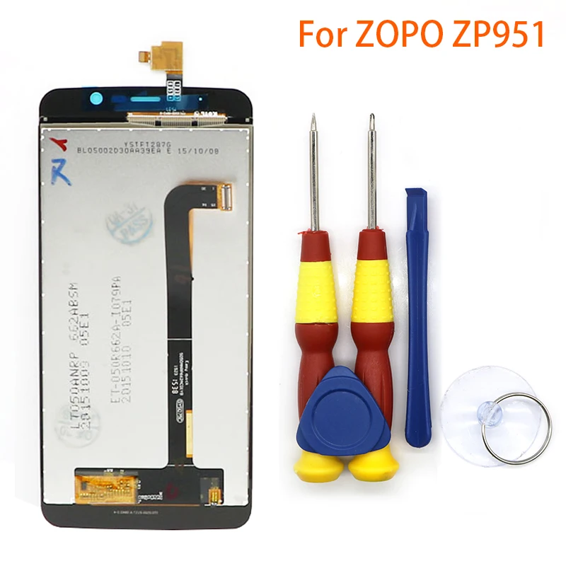 Новый оригинальный для ZOPO ZP951 Скорость 7 сенсорный экран ЖК дисплей Дисплей