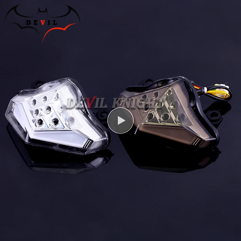 Задний задний стоп сигнал интегрированный светодиодный светильник для KAWASAKI ER6 ER6F
