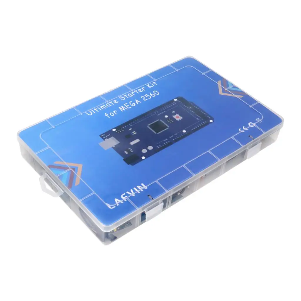 Полный стартовый набор для проекта Mega 2560 включая LCD1602 IIC ультразвуковой датчик