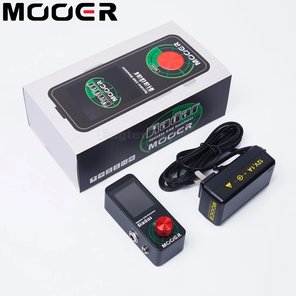 Mooer радар Динамик кабины Simulator педаль эффектов 30 модели напольные эффекты для