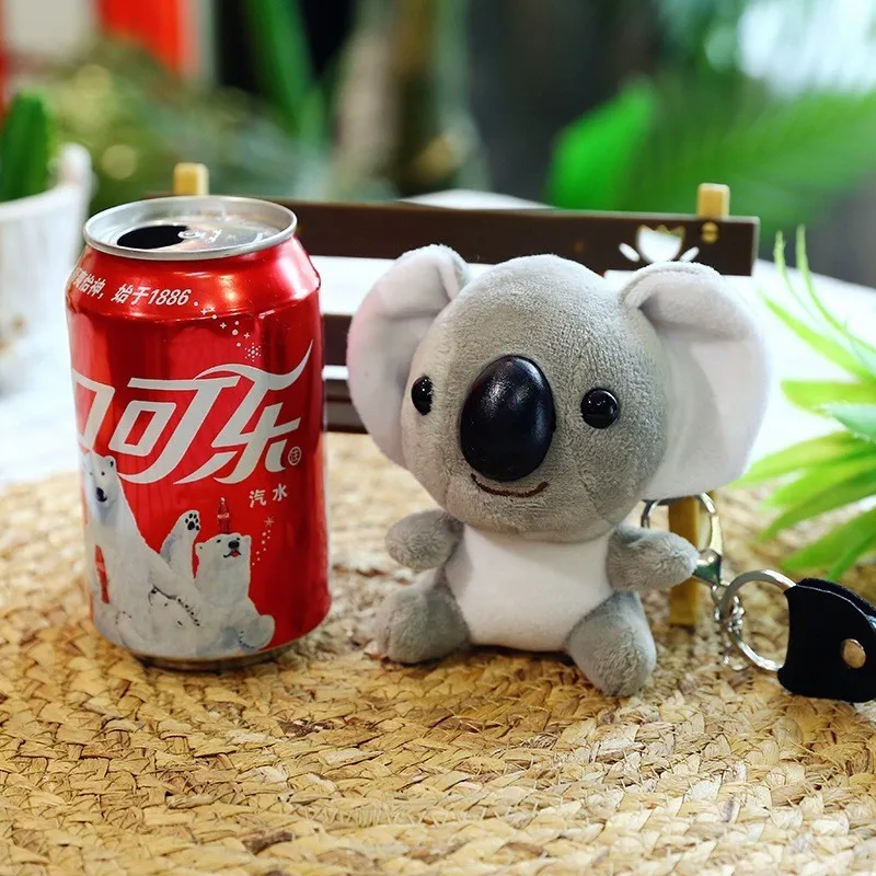 Kawaii Мини коала плюшевые игрушки куклы мягкие животные пушистые милые коала плюшевые Приключения коала кукла подарок на день рождения брелок подвеска