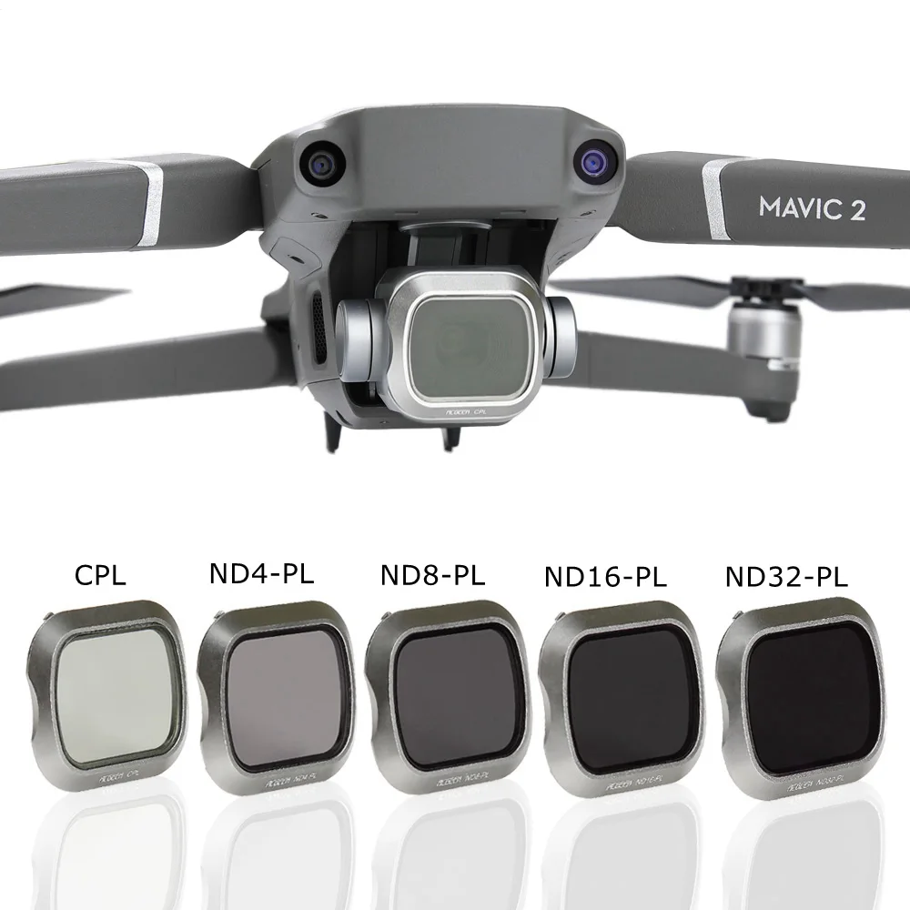 Фильтр для объектива камеры DJI Mavic 2 Pro CPL ND4 ND8 ND16 ND32 PL HD профессиональные
