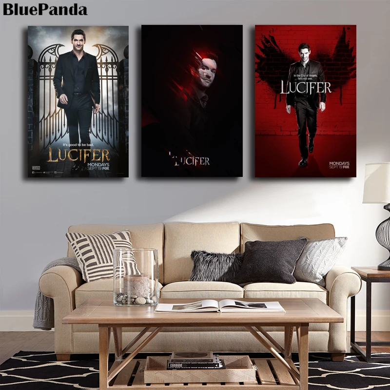 Lucifer сезон 4 tv Play картина маслом на холсте Печать Модульная картины для гостиной