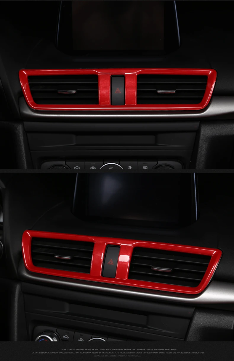 Для Мазда 3 Мазда 3 axela- коробка передач декоративная рамка Крышка блестки Внутренняя дверь кнопка наклейка аксессуар