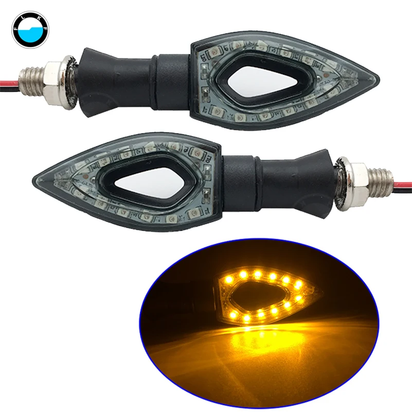 

4 pcs 2018 newest High Quality Amber Light motorcycle modified turning signals light Super bright waterproof LED Steering light