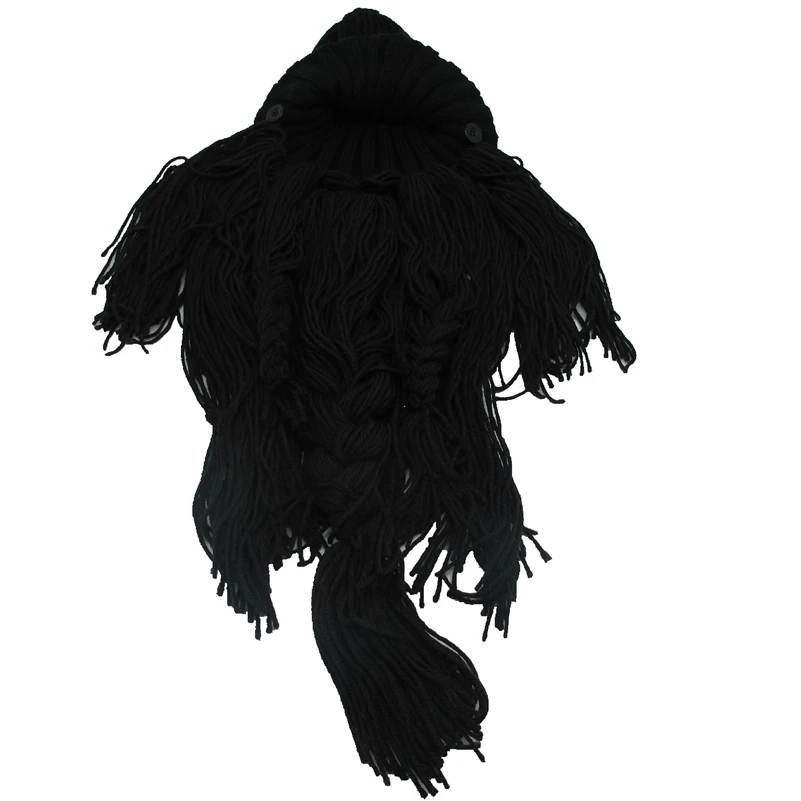 Новое поступление мужские зимние вязаные шапки креативные теплые бини с