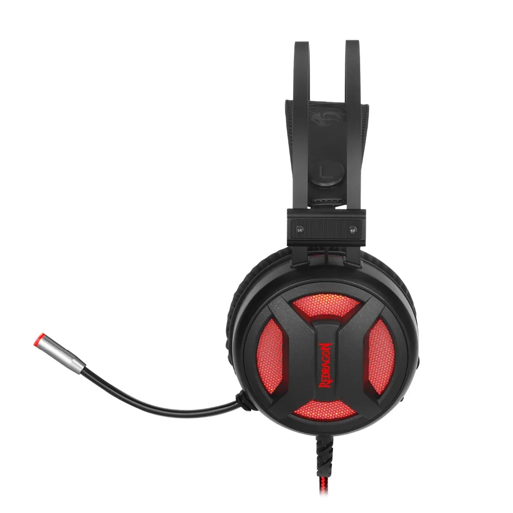 Redragon H210 игровой наушник 7 1 звук через наушники вкладыши гарнитура с регулятором