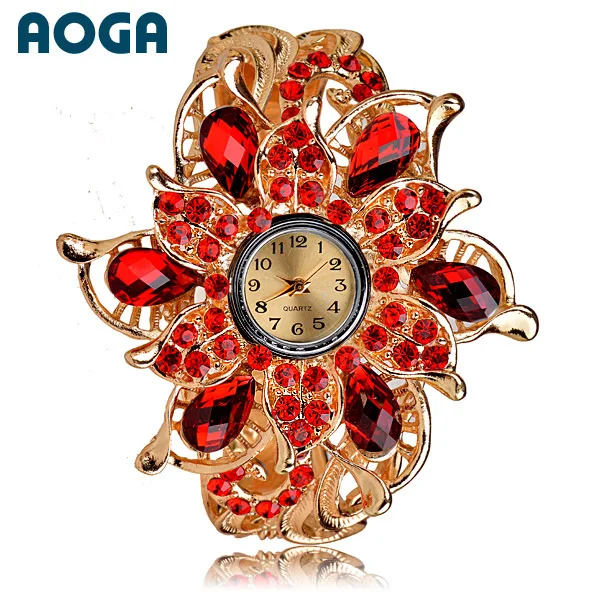 Quality crystal Women's Watches bracelet dress watch fashion ladies wristwatch Bangle watches W1856 | Наручные часы