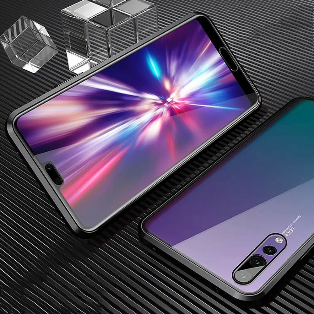 Роскошный чехол из закаленного стекла для телефона, защитный магнит huawei P20 PRO huawei P30 PRO mate 20 pro honor View 20, чехол, противоударный чехол