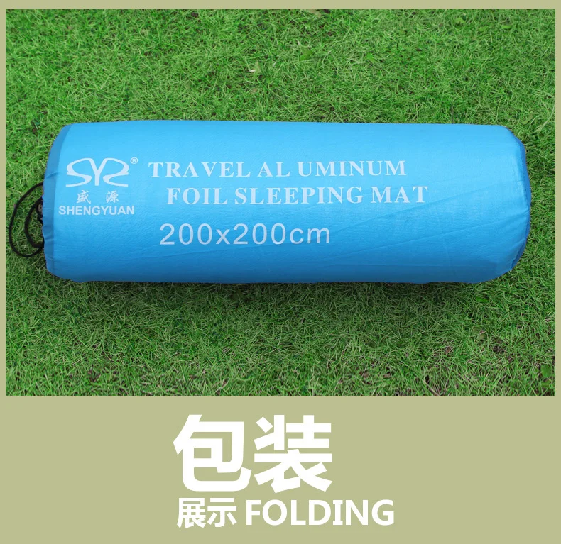 200*200 см алюминиевое одеяло с изоляцией подушка для кемпинга и походов коврик из