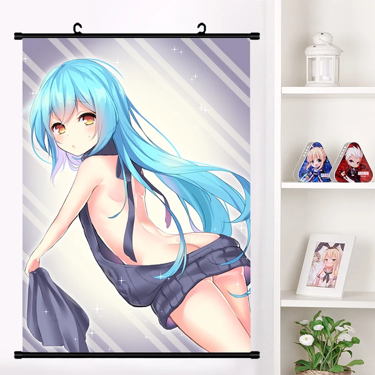 Аниме Tensei shitara Slime Датта Кен буря Rimuru Косплэй наклейки на стену панно настенные