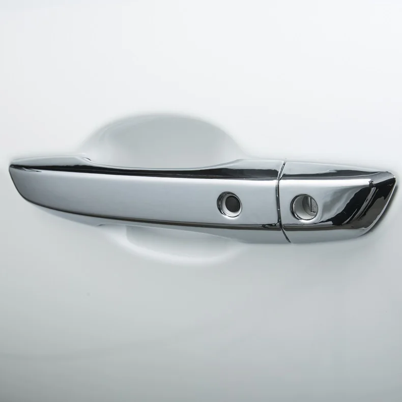 2 цвета для Honda Civic Седан ABS хромированные дверные ручки крышки отделка наложения автомобиля Стилизация под давлением