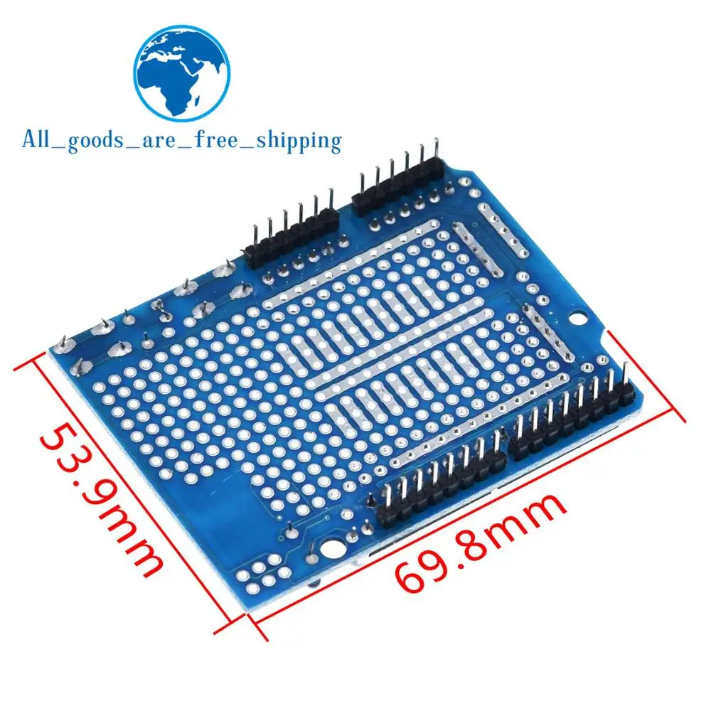 Завеса UNO ProtoShield Прототип плата расширения с SYB 170 мини Макет основе для ARDUINO