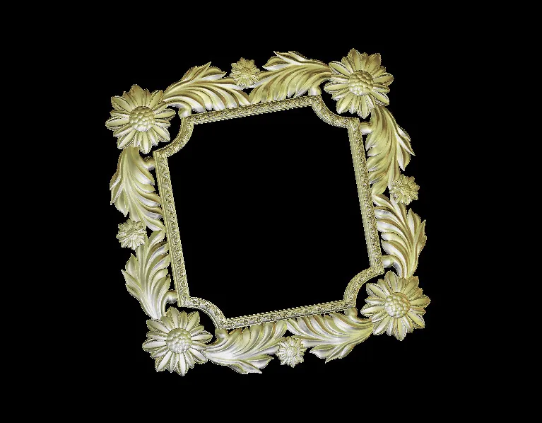 

digital file decor frame 3d model relief for cnc carving engraving in STL file format artcam type3 aspire E15