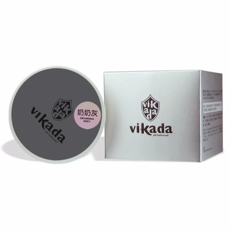 

VIKADA Горячая Распродажа Новый бабушка серая твердый воск для волос одноразовая краска для волос крем для волос краска для волос