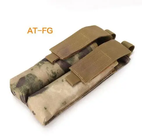 Color 10 10 цветов тактический Чехол Airsoft Molle двойной P90/UMP военный подсумок пистолет аксессуар для охоты - Цвет: Color 10