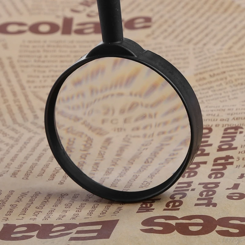 Увеличительное стекло 60 мм ручной работы 5X Лупа для чтения|Лупы| |