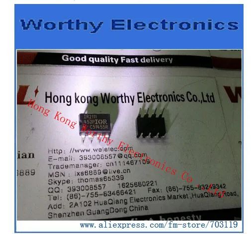

Бесплатная доставка 10 шт./лот IR2111PBF IR2111P IR2111 фотография