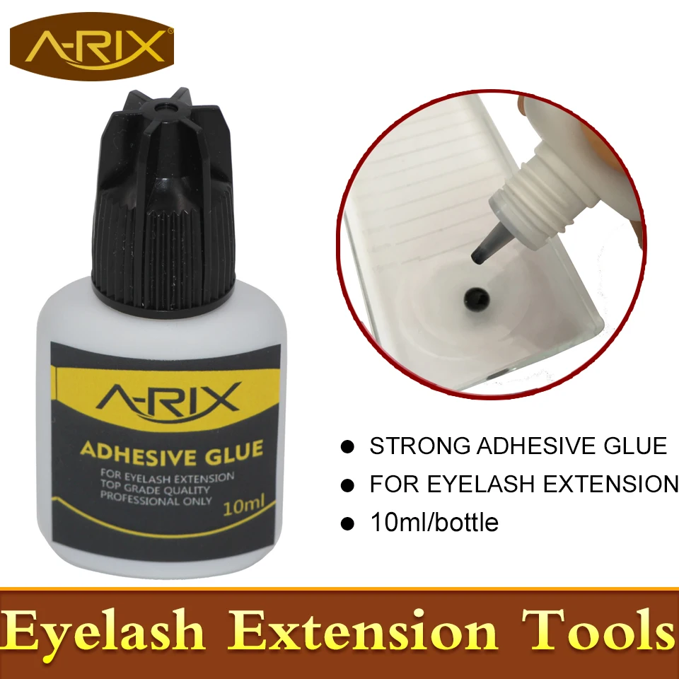 10 мл/бутылка сильный черный клей 1 шт. Профессиональный склеивание для