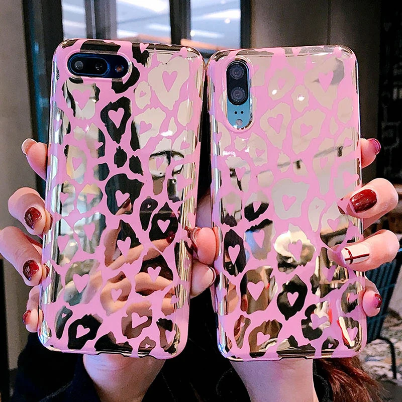 Чехлы для телефонов с леопардовым покрытием для huawei P20 Pro P30 Pro mate 20 Pro Nova 3 4 Honor 9 10 мягкая задняя крышка IMD