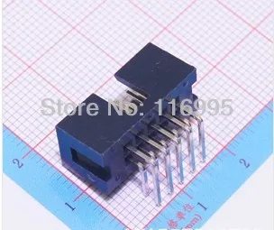 

Free shipping DHL /UPS/ FEDEX 1000PCS Horn connector / 2X5P / 2.54MM / curved 90