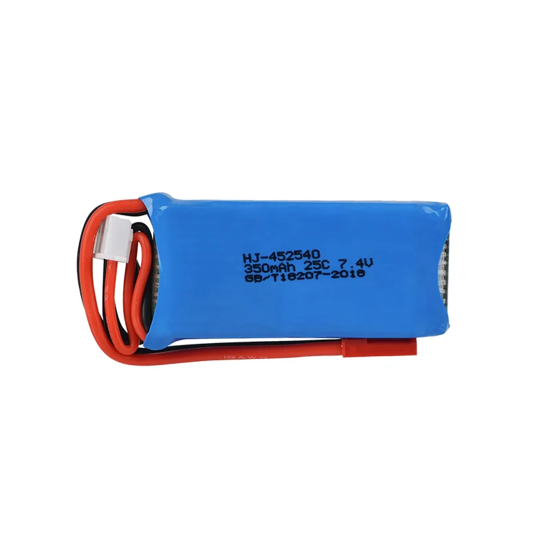 Высококачественная Lipo батарея для дрона MJX X401H X402H 7 4 В 350 мАч 25C 2S|Детали и