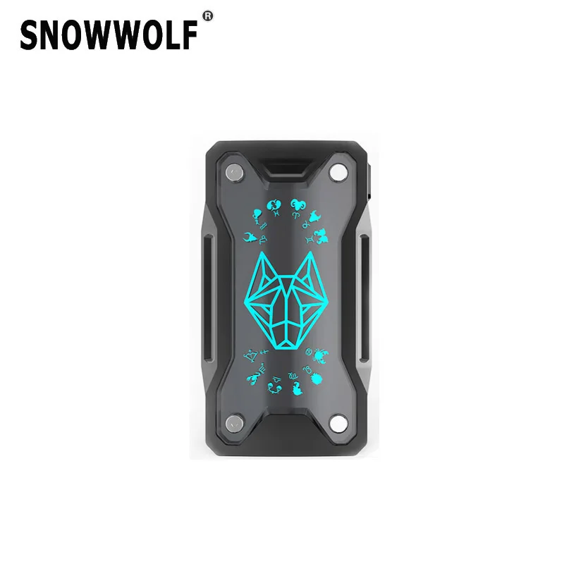 Новый Elektronik пикантная закуска Sigara Origina Snowwolf Xfeng поле Mod 230 Вт TC Vape мод 510 нить для