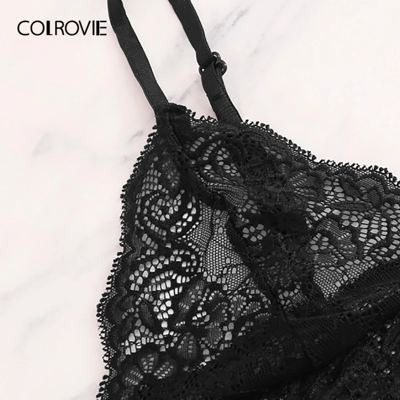 COLROVIE, цветочный кружевной бюстгальтер без косточек с атласными шортами, комплект нижнего белья для женщин,, летний сексуальный комплект, женский бюстгальтер и трусики, комплект нижнего белья